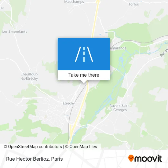 Rue Hector Berlioz map