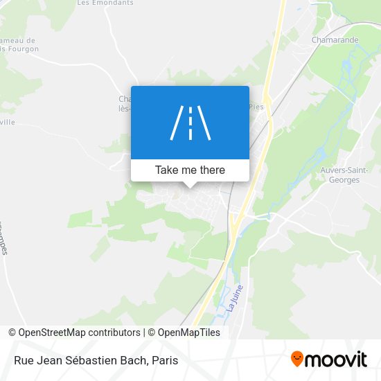 Rue Jean Sébastien Bach map