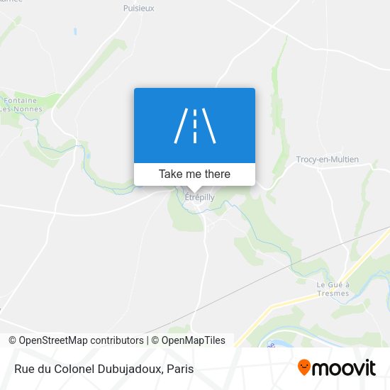 Rue du Colonel Dubujadoux map