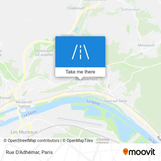 Rue D'Adhémar map