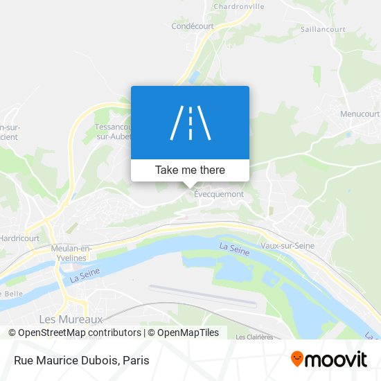 Mapa Rue Maurice Dubois