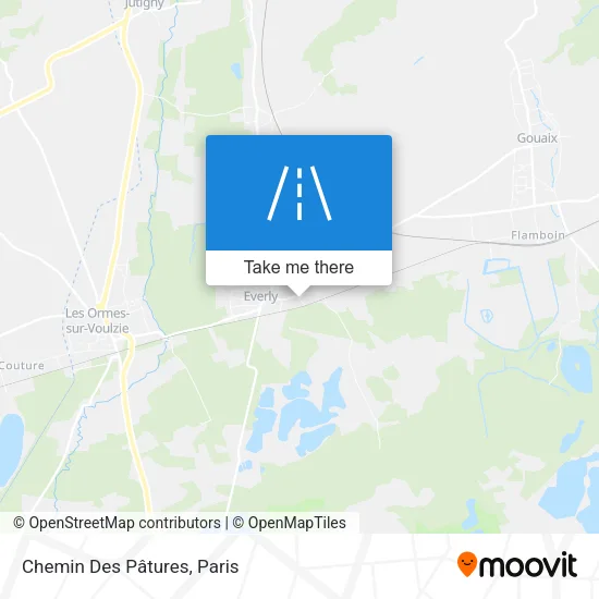 Chemin Des Pâtures map