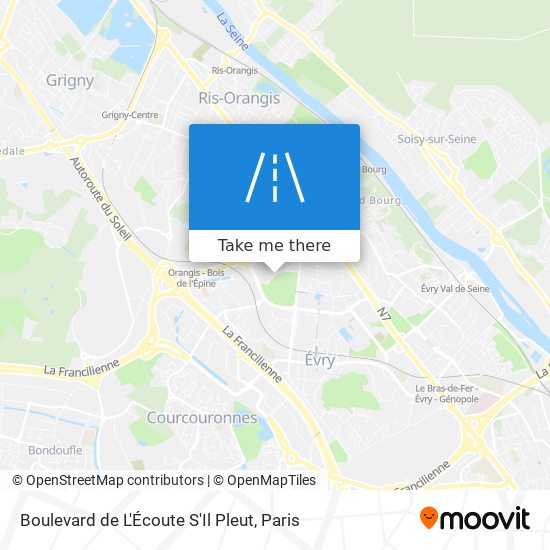 Boulevard de L'Écoute S'Il Pleut map