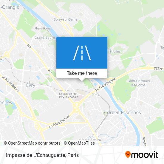 Impasse de L'Échauguette map