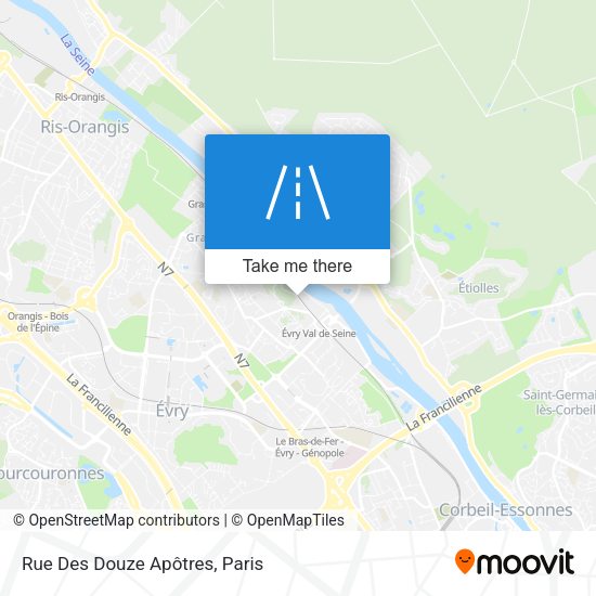 Rue Des Douze Apôtres map