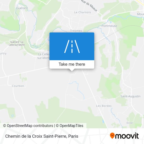 Chemin de la Croix Saint-Pierre map