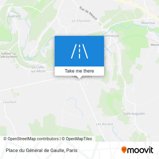 Place du Général de Gaulle map