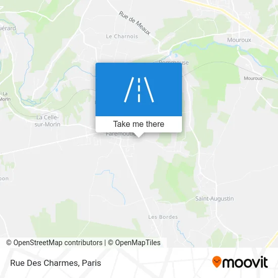 Rue Des Charmes map