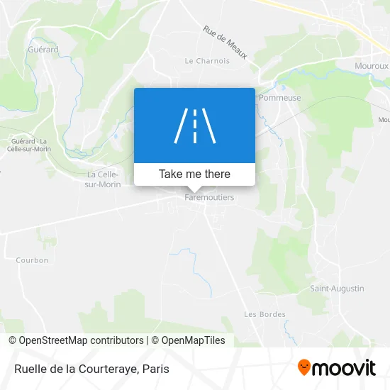 Ruelle de la Courteraye map
