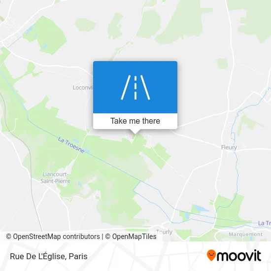 Rue De L'Église map