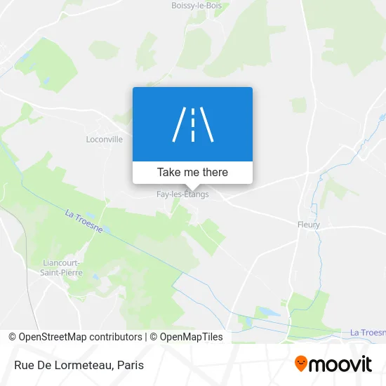 Rue De Lormeteau map