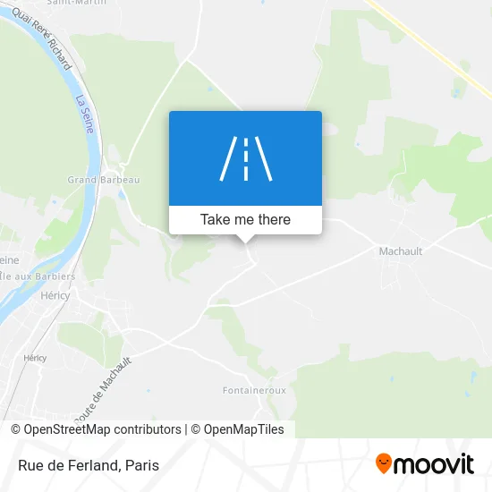 Rue de Ferland map