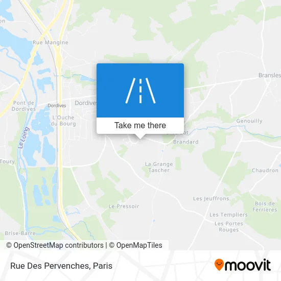 Rue Des Pervenches map