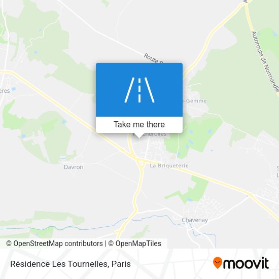 Résidence Les Tournelles map