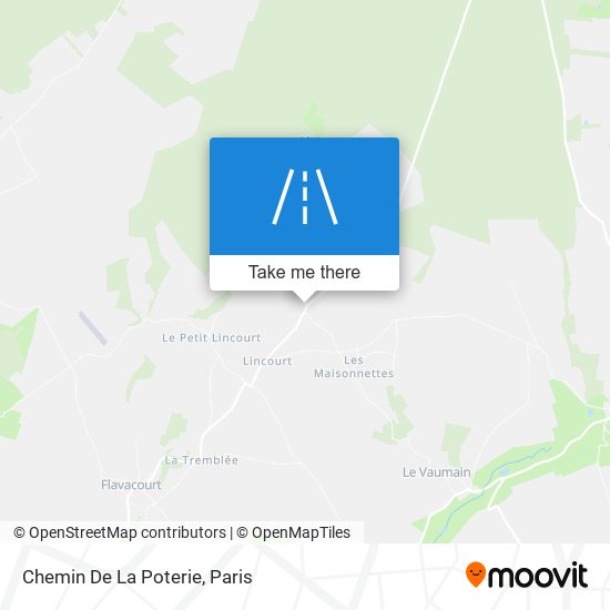 Chemin De La Poterie map