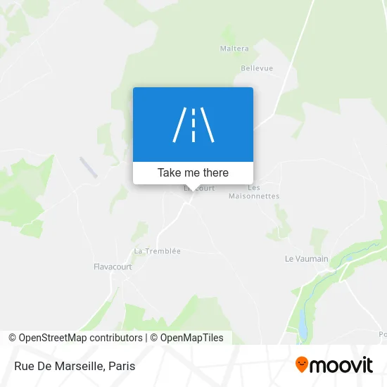 Rue De Marseille map