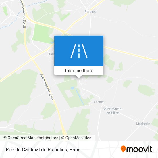 Rue du Cardinal de Richelieu map