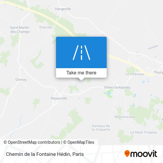 Chemin de la Fontaine Hédin map
