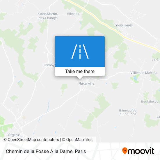 Chemin de la Fosse À la Dame map