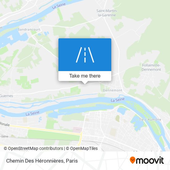 Chemin Des Héronnières map