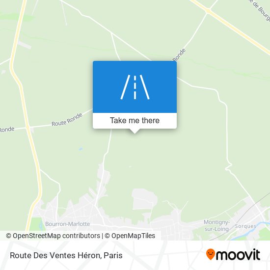 Route Des Ventes Héron map