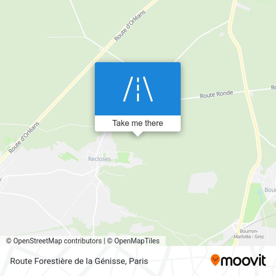 Route Forestière de la Génisse map