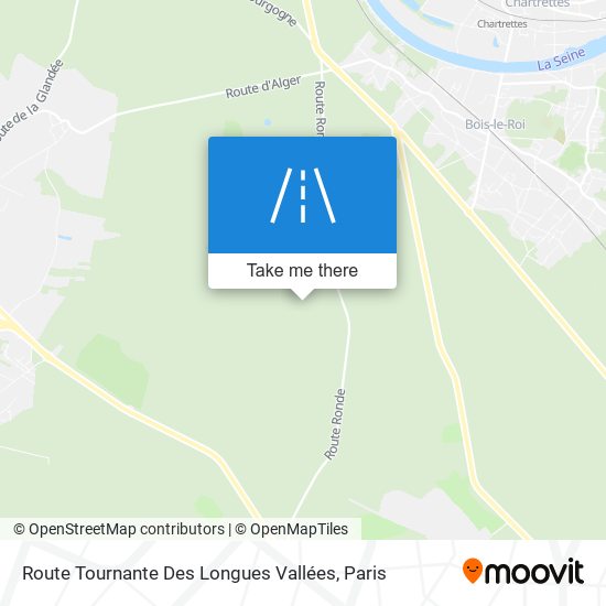 Route Tournante Des Longues Vallées map