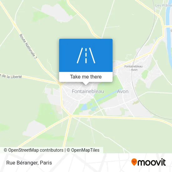 Rue Béranger map