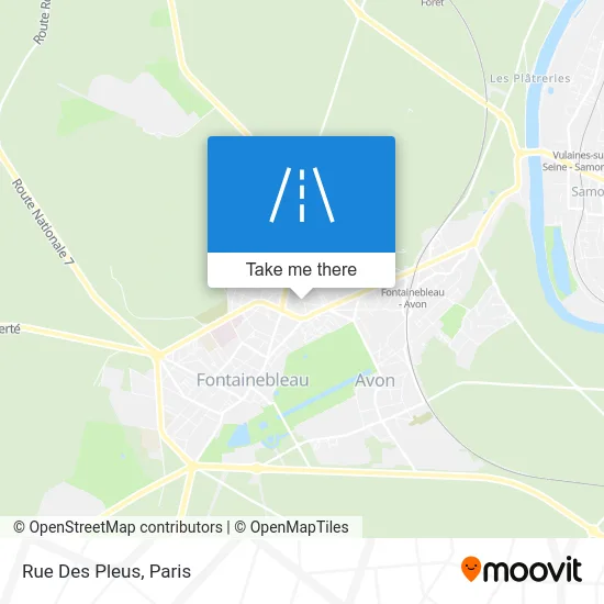 Rue Des Pleus map