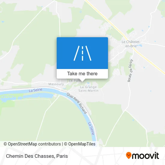 Chemin Des Chasses map