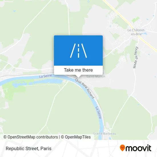 Rue de la République map
