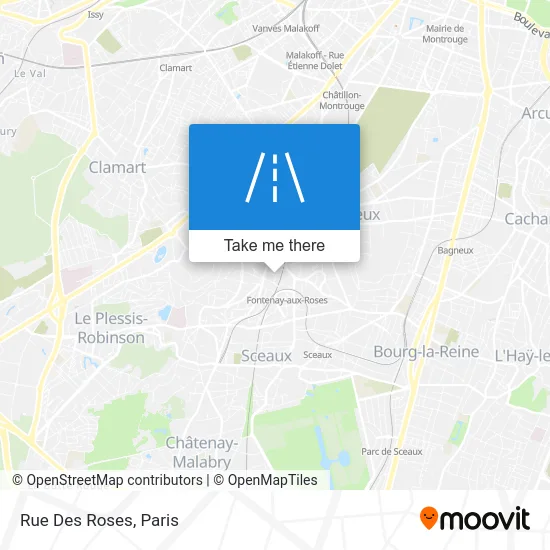Rue Des Roses map