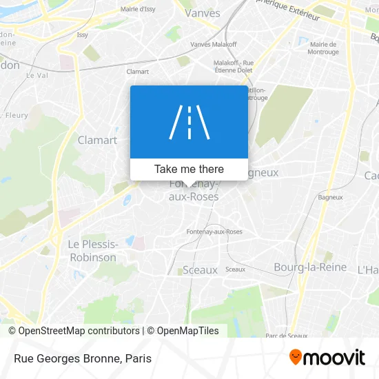 Rue Georges Bronne map