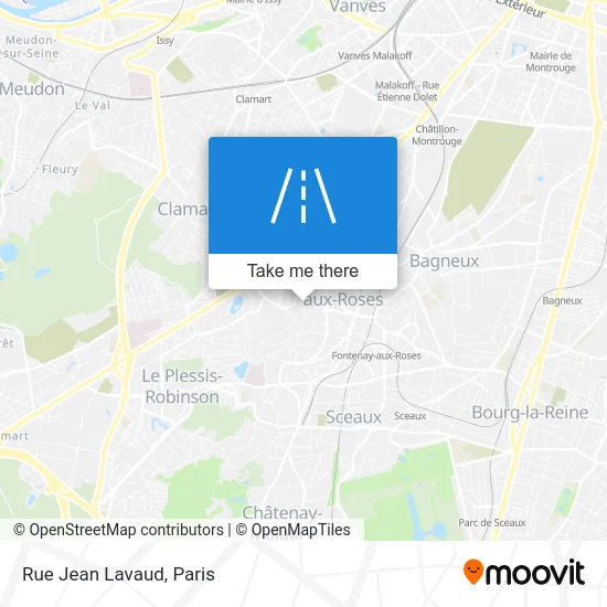 Rue Jean Lavaud map