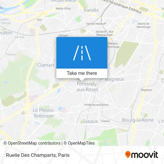 Ruelle Des Champarts map