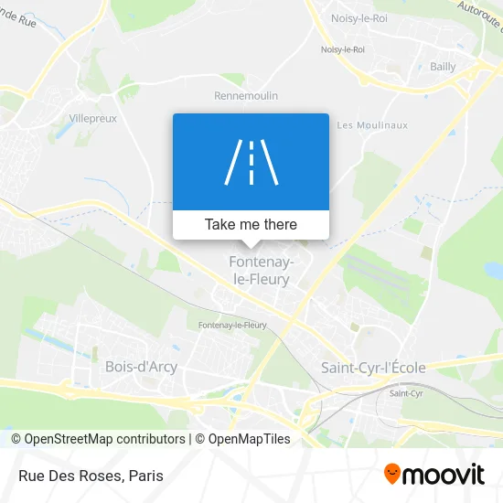 Rue Des Roses map
