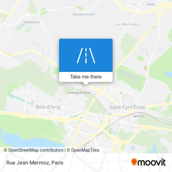 Rue Jean Mermoz map
