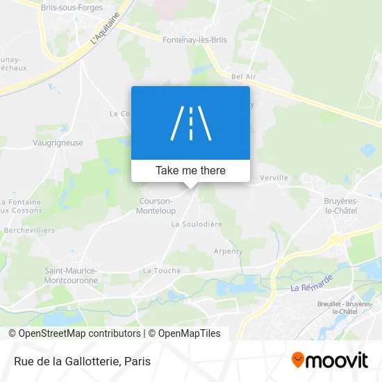 Rue de la Gallotterie map