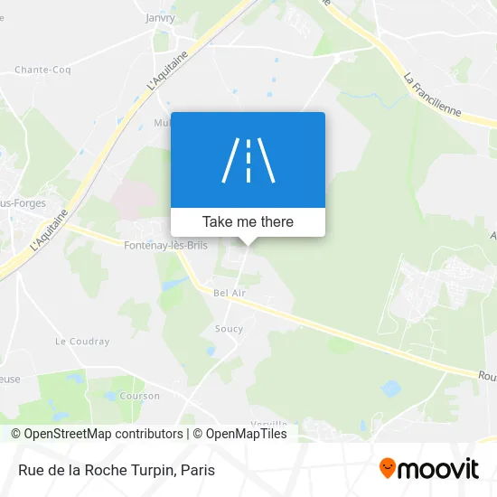 Rue de la Roche Turpin map