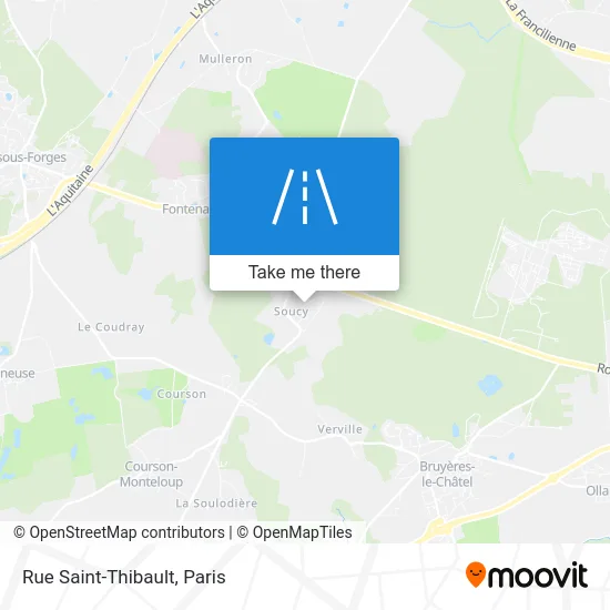 Rue Saint-Thibault map