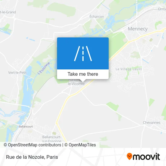 Rue de la Nozole map