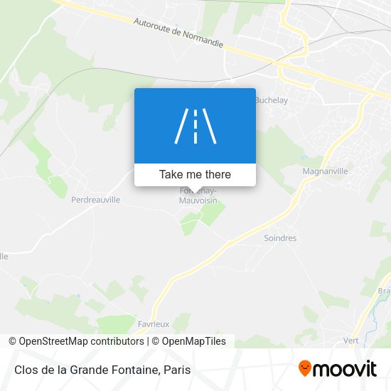 Clos de la Grande Fontaine map