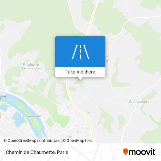 Chemin De Chaumette map