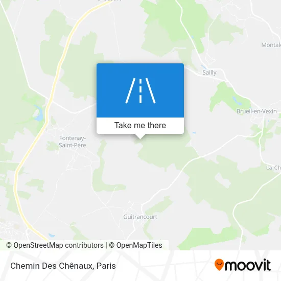 Chemin Des Chênaux map