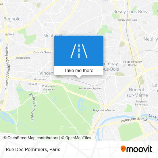 Rue Des Pommiers map