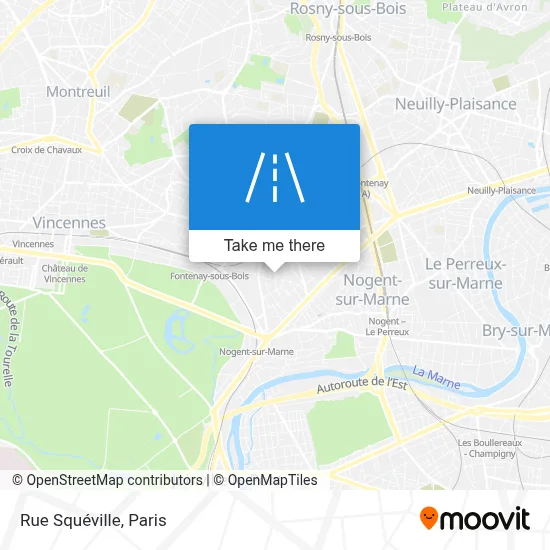 Rue Squéville map