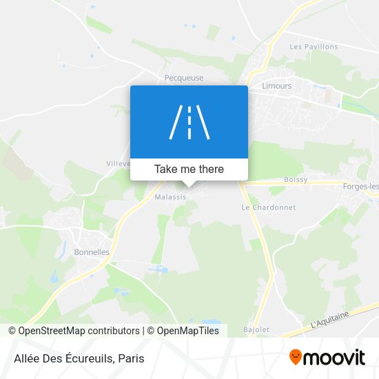 Allée Des Écureuils map