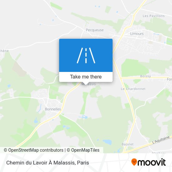 Chemin du Lavoir À Malassis map