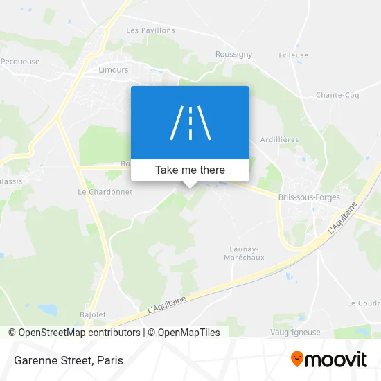 Rue de la Garenne map
