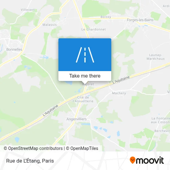 Rue de L'Étang map